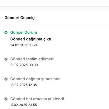Trendyol Siparişimde Teslimat Sorunu