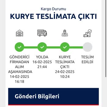 Trendyol Siparişimde Teslimat Sorunu