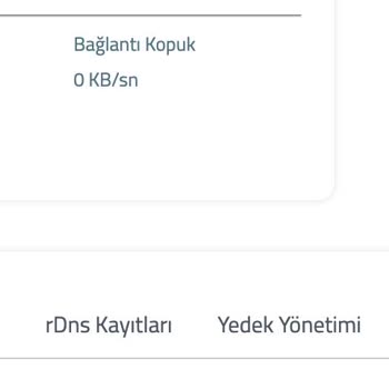 Webriva Bilişim Hizmetleri VDS Hizmetinde Bağlantı Sorunları