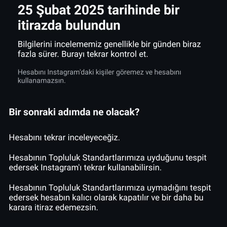 Instagram Haksız Hesap Kapatma Ve Cevapsız İtiraz Süreci