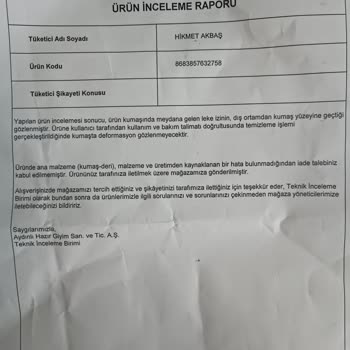 Us Polo Montunda Beklenmedik Leke Sorunu