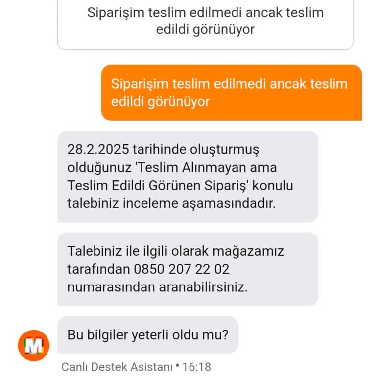 Hizmet Eksikliği Ve Para İadesi Sorunu