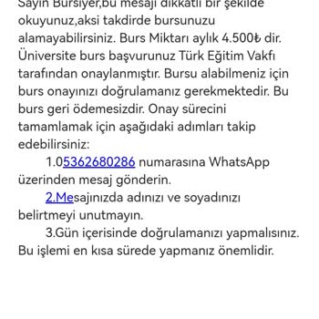 Yanıltıcı Burs Başvurusu Sürecinde Kişisel Bilgilerin Yanlış Kullanımı