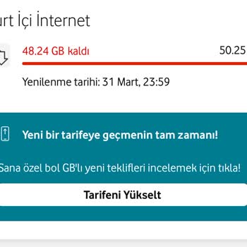 Vodafone İnternet Kullanımında Sosyal Pass Sorunu