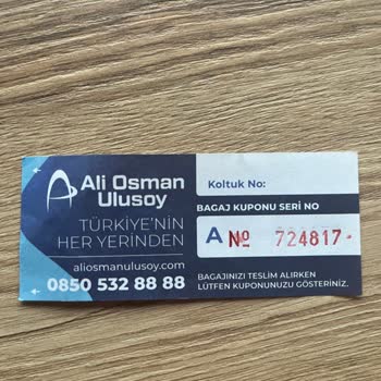 Ali Osman Ulusoy İle Valiz Hasarı Ve Yetersiz Hizmet