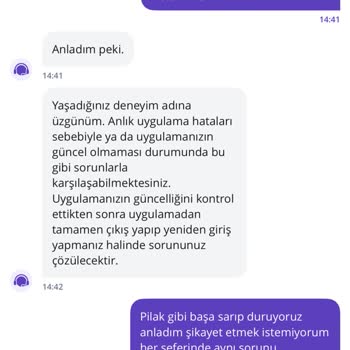 Canlı Destek Ekibinin Yetersizliği Ve Yanlış Yönlendirmeler