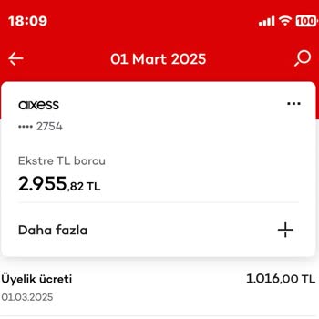 Akbank'tan Haksız Kredi Kartı Ücreti Kesintisi İadesi Talebi