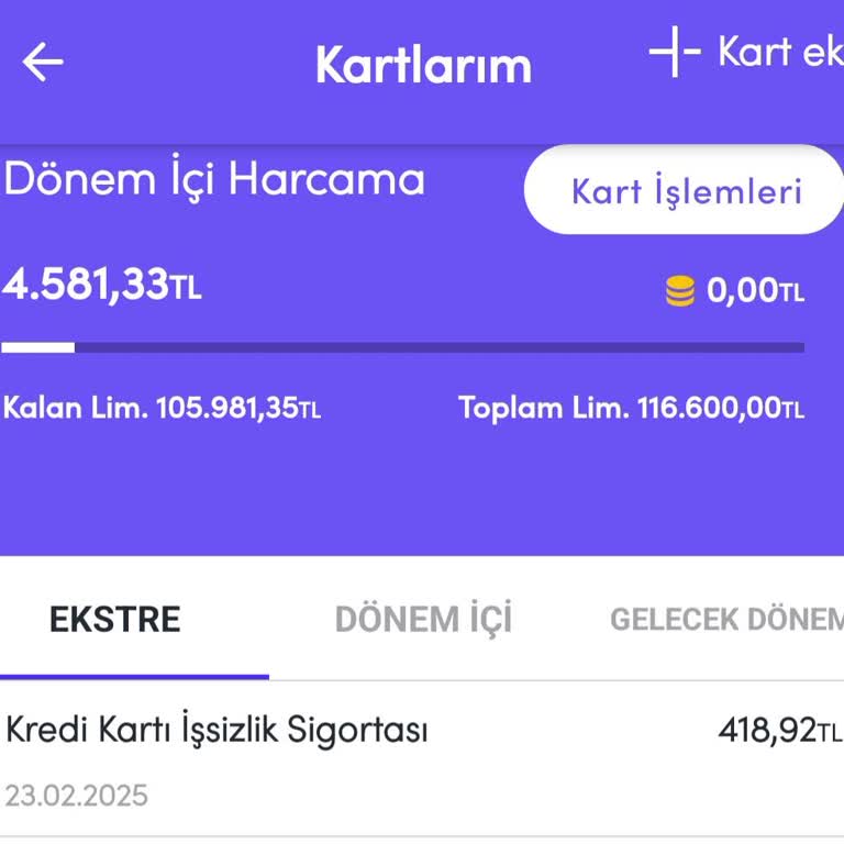 Kredi Kartı Sigortası Ücreti İadesi Sorunu