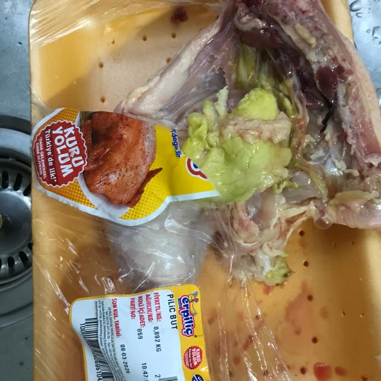 Çağrı Market'ten Aldığım Tavuk Ürünü Sağlık Tehlikesi Taşıyor