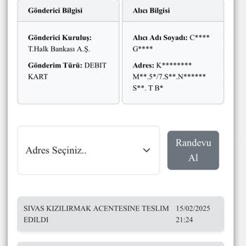 Yanlış Adrese Gönderilen Kart Ve Çözülmeyen Sorunlar