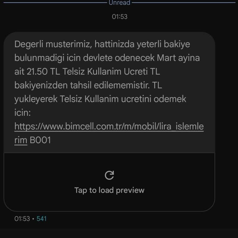 Gece Yarısı Rahatsızlığı: Bimcell'in Mesajları