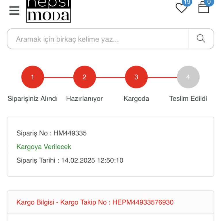 Hepsimoda'da Sipariş Belirsizliği Ve İade Sorunu