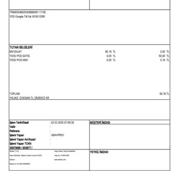 Bilinmeyen TikTok Ücreti: Acil İade Talebi