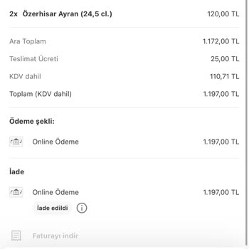 Yemeksepeti Kuryesi Siparişi Teslim Etmedi Ve Yalan Söyledi