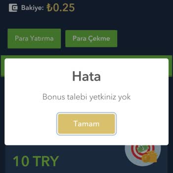 Kayıp Bonusumun Sebepsiz Engellenmesi Ve İletişim Sorunları