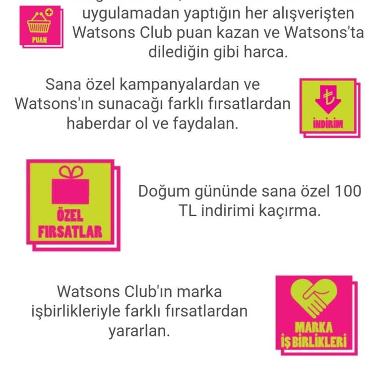 Watsons Club Doğum Günü İndirimi Hayal Kırıklığı
