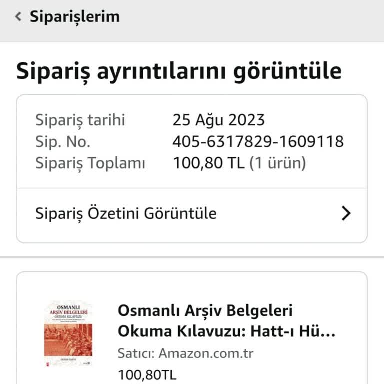 Teslim Edilmeyen Sipariş Ve İade Edilmeyen Ücret