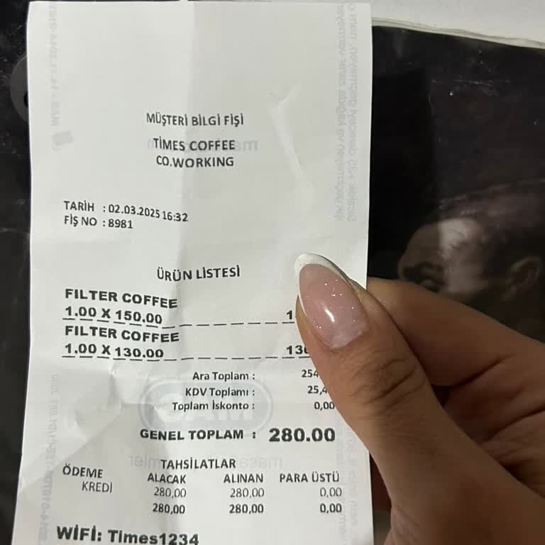 Times Coffee & Co Working Personel Tavrı!