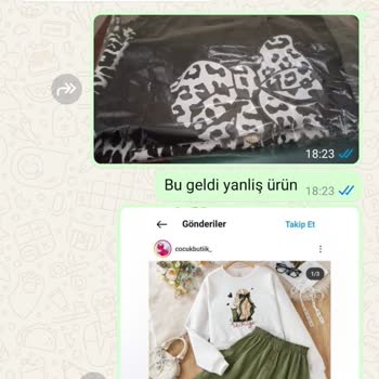 Yanlış Gelen Ürün Ve İade Sorunu: Çocuk Butik'te Hayal Kırıklığı