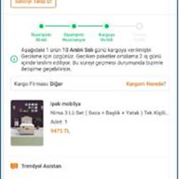 Trendyol Üzerinden Yanıltıldım