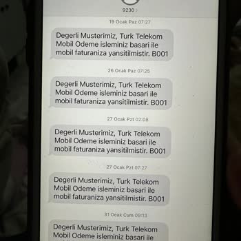 Fatura Şoku Ve Yanlış SMS Ücretlendirmesi
