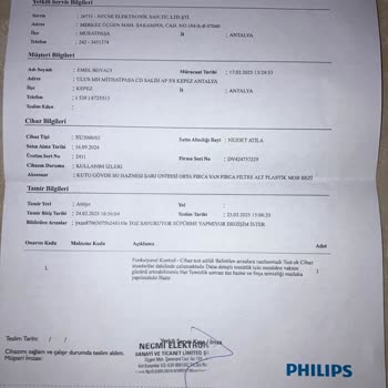 Süpürgenin Motor Sorunu Ve Yetersiz Servis Deneyimi