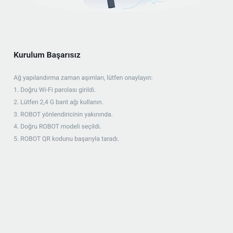 Yeedi Vac 2 Pro Bağlantı Sorunları Ve Kurulum Başarısızlığı