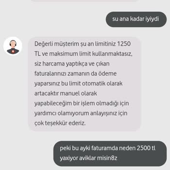 Mobil Ödeme Limiti Aşıldı: Hatalı Fatura!