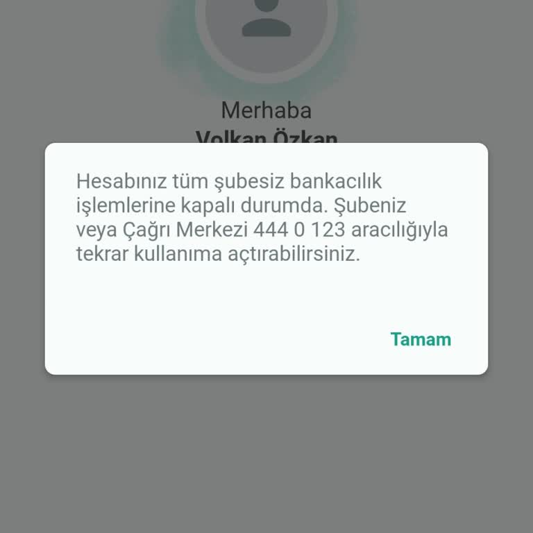 Hesap Kapatma Sorunu Ve Yetersiz Bilgilendirme