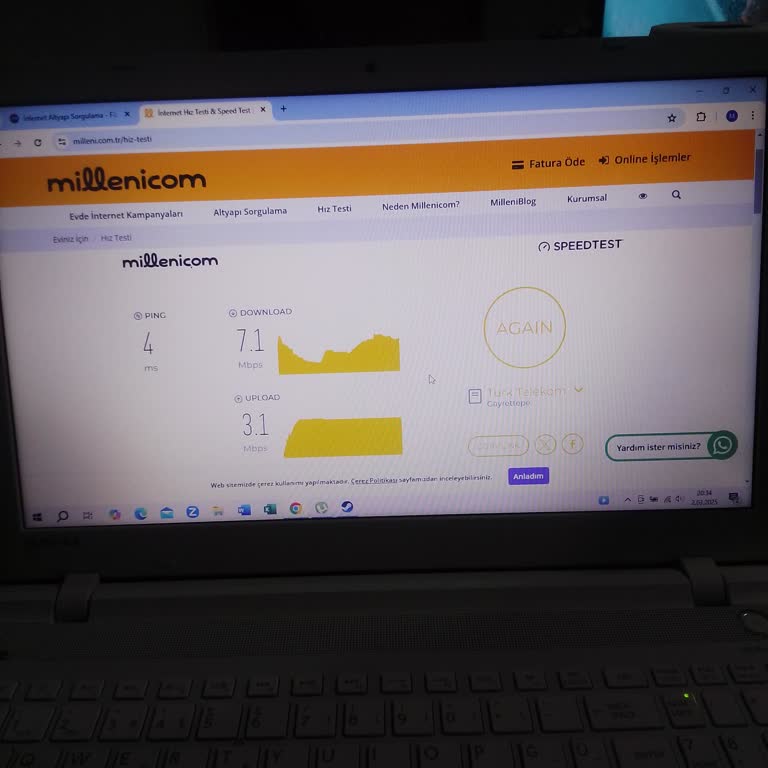 Millenicom'un Gerçek Dışı İnternet Hızı Ve Hizmet Sorunları