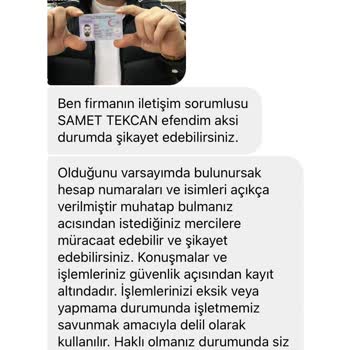 Çekiliş Vaadiyle Maddi Kayıp Yaşadım
