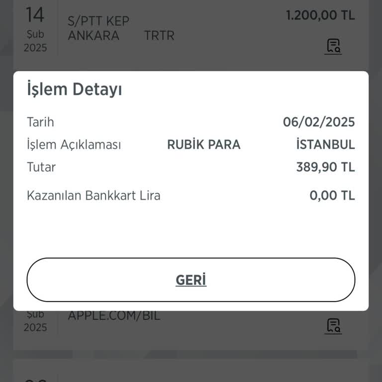 İzinsiz Kredi Kartı Çekimi: Rubik Para Mağduriyeti
