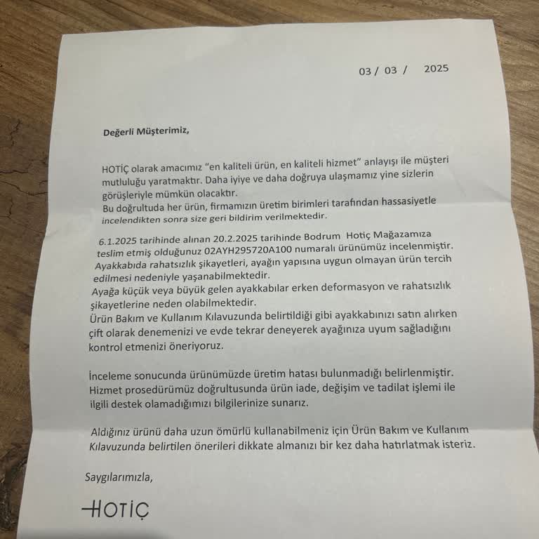 Ayakkabı Terleme Problemi Ve Mağaza İlgisizliği