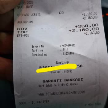 İstanbul Havalimanı Otopark Ücret Farklılıkları Şikayeti