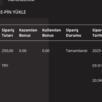 Playstore.com Satın Alınan Ürün İçin Gönderilmeyen Razer Kodu