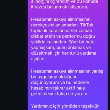 Haksız Askıya Alınan Hesabım İçin Çaresiz Bekleyiş