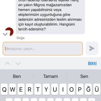 Kırık Ürün Ve Yetersiz Canlı Yardım