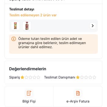Kırık Ürün Ve Yetersiz Canlı Yardım