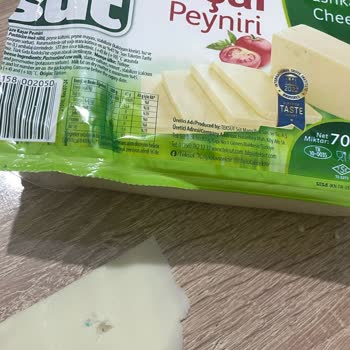 Gimsa Market'ten Alınan Kaşar Peynirinde Plastik Parça Şoku