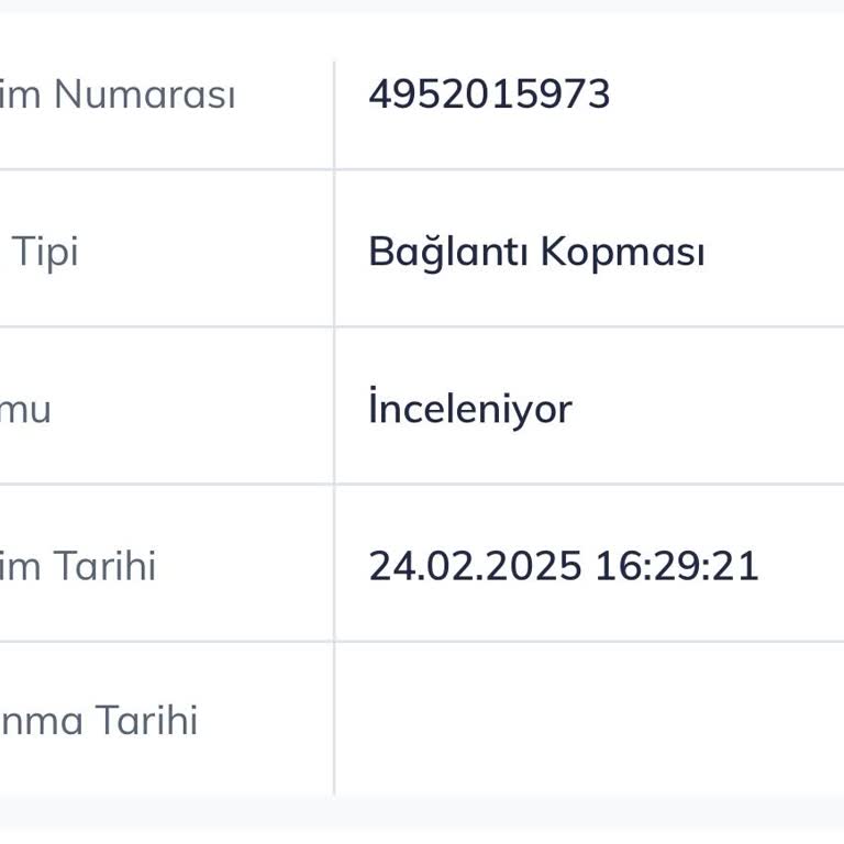 Bir Yıldır Çözülemeyen İnternet Sorunu Ve İlgisiz Hizmet