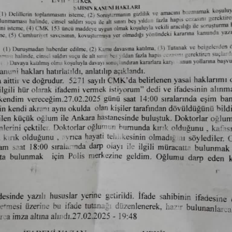 Okulda Şiddet Ve İhmal: Adalet Arayışı