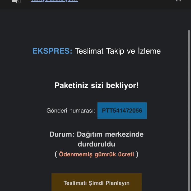 Spam E-postalarla Gelen Yanıltıcı Kargo Bildirimleri