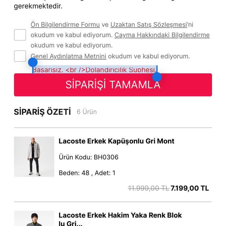 Ödeme Hatası Ve Çözüm Beklentisi