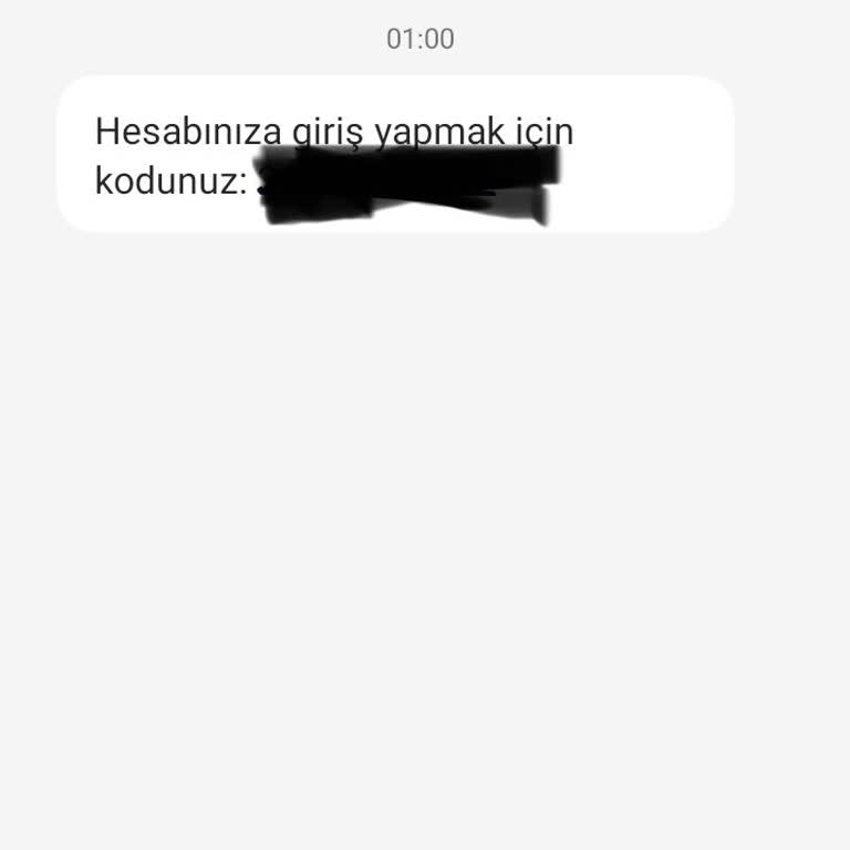 Onytek Tarafından Mesaj Gelmesi