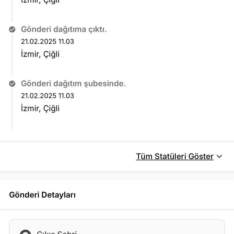 Yanlış Adrese Teslim Edilen Kargo Ve İletişim Sorunları