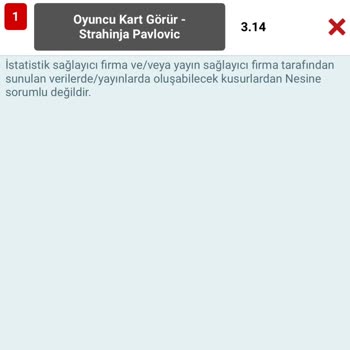 Kırmızı Kart Hatası: Bahis Kuponu Yanlış Sonuçlandırıldı