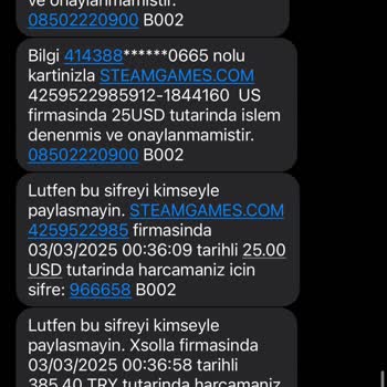 QNB Sanal Karttan İzinsiz İşlemler