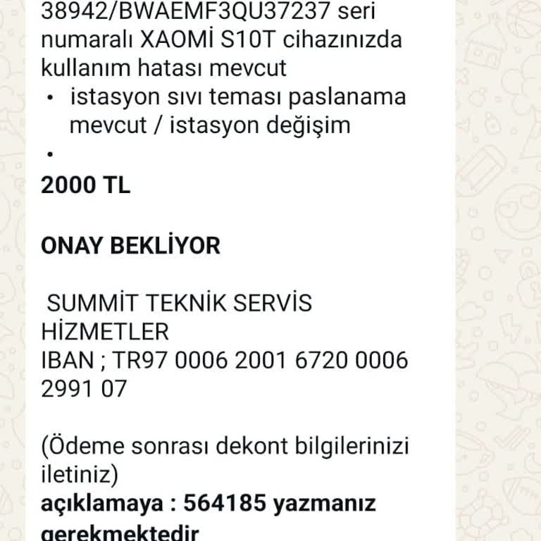 Xiaomi Robot Süpürge Paslanma Sorunu Ve Yetersiz Teknik Destek