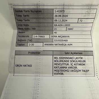 Mağazadan Aldığım Üründe Garanti Sorunu