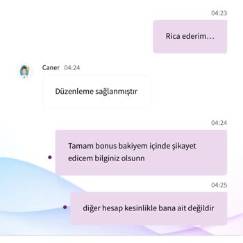 Bonus Kazancım Engellendi